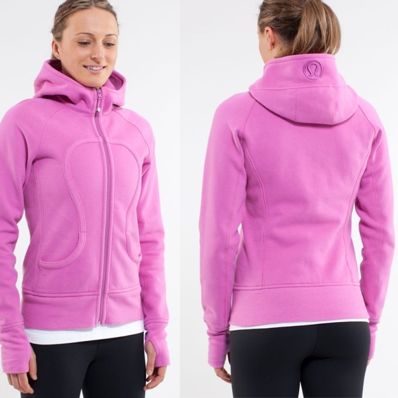 lululemon athletica Tops Lululemon Scuba Hoodie In Smoky Rose